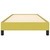 vidaXL Estructura de cama sin colchón tela verde 90x200 cm
