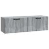vidaXL Mueble para TV de pared Gris Sonoma 98 x 31 x 30 cm