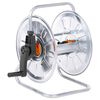 vidaXL Carrete de pared para manguera de 50 m 1/2" acero