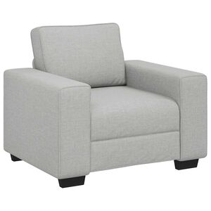 vidaXL Sof&aacute; Sill&oacute;n Nube Gris 100x77x82 cm Tela