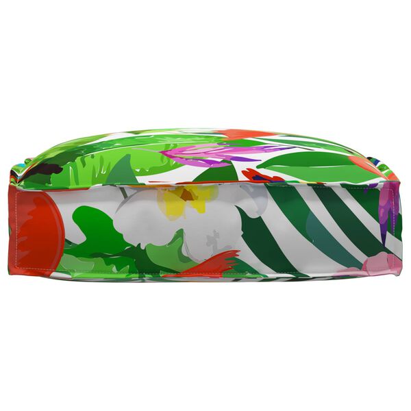 vidaXL Coj&iacute;n Floral Multicolor 50 x 50 x 12 cm Tela Oxford