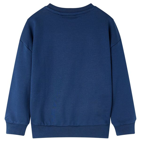 Sudadera infantil azul marino 140