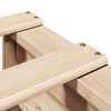 vidaXL Estructura de cama sin colchón madera maciza de pino 160x200 cm