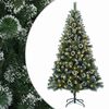 vidaXL &Aacute;rbol de Navidad artificial 120 cm 150 LED Blanco C&aacute;lido