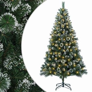 vidaXL &Aacute;rbol de Navidad artificial 120 cm 150 LED Blanco C&aacute;lido