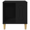 vidaXL Casa para perros Negro 44 x 42 x 49 cm Madera de ingenier&iacute;a