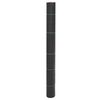vidaXL Membrana para malezas PP negra 1x100 m