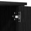 vidaXL Gabinete de TV Roble negro 100 x 40 x 50 cm