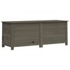 vidaXL Ba&uacute;l para cojines madera de abeto maciza antracita 150x50x56 cm