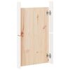vidaXL Puertas de cocina exterior MEPPEL 2 uds madera pino blanco 50x9x82 cm