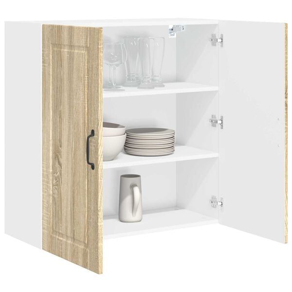 vidaXL Mueble de Cocina con estante Roble Sonoma 80 x 31 x 80 cm