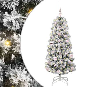 vidaXL &Aacute;rbol de Navidad artificial con ramas articuladas 120 cm