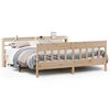 vidaXL Estructura de cama sin colch&oacute;n madera maciza de pino 180x200 cm