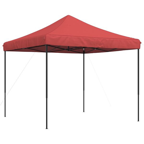 vidaXL Tienda de fiesta plegable Pop-Up burdeos 292x292x315 cm