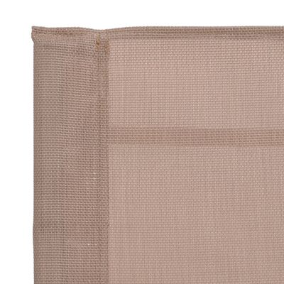 vidaXL Silla mecedora de jardín textilene taupe 95x54x85 cm