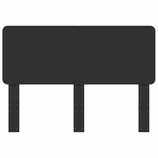 vidaXL Cabecero Roble Negro 160 cm Madera contrachapada