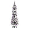 vidaXL Árbol de Navidad artificial 240 cm PVC, Metal y Plástico