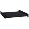 vidaXL Estante Intermedio para Lavadora Negro 60 x 60 x 8 cm Acero