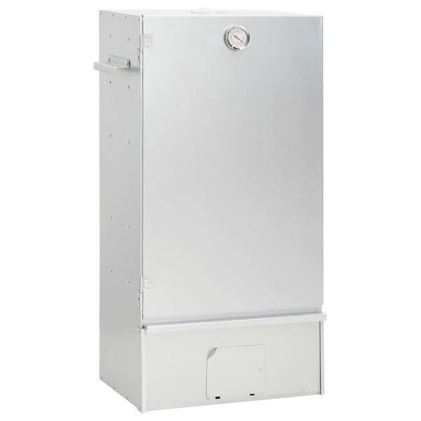 vidaXL Horno ahumador de BBQ con generador humo frío acero galvanizado