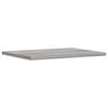 vidaXL Estantes pared 4 uds madera ingeniería gris Sonoma 40x30x1,5 cm