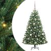 vidaXL &Aacute;rbol de Navidad artificial con ramas articuladas Verde 120 cm