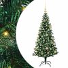 vidaXL Árbol de Navidad Artificial Preiluminado Verde 120 cm