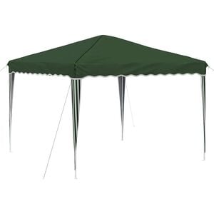 vidaXL Carpa Plegable para Fiestas 288 x 288 x 245 cm Verde