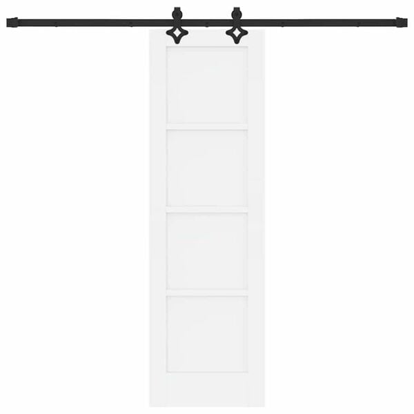 vidaXL Puerta Corredera ORKDAL 61 x 198,5 cm Madera de pino macizo