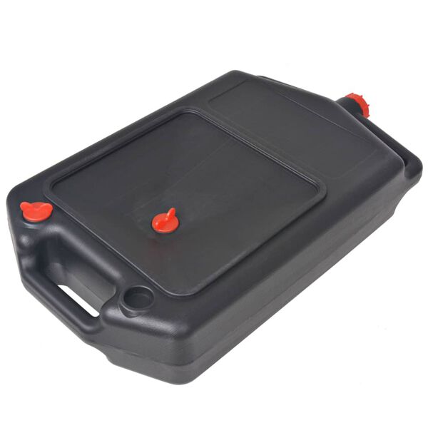 vidaXl Contenedor de aceite usado portátil 10 L