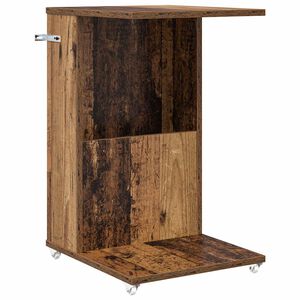 vidaXL Mesa lateral Madera vieja 40 x 35 x 60 cm Madera de ingenier&iacute;a
