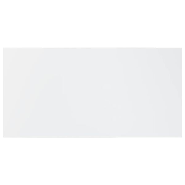 vidaXL Estante estanter&iacute;a 4uds contrachapada blanco brillo 60x30x1,5cm