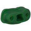 vidaXL Agarre de escalada 12 pcs Verde 100 x 67 x 43 mm PP