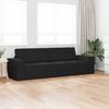 vidaXL Sofá cama Negro 245 x 78 x 77 cm Terciopelo