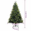 vidaXL &Aacute;rbol de Navidad Artificial Articulado 150 LEDs Verde 150 cm