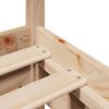 vidaXL Estructura de cama sin colch&oacute;n madera maciza de pino 90x200 cm