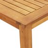 vidaXL Juego de comedor de jard&iacute;n 3 piezas 85x85x74 cm madera maciza de acacia