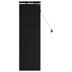vidaXL Persiana veneciana Negro 50 x 130 cm 35 mm