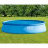 Intex Cubierta de piscina solar de polietileno azul 538 cm