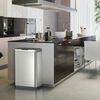 EKO Cubo de basura con sensor Mirage 45 L plateado mate