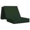 vidaXL Sof&aacute; Cama Plegable 90 x 63 x 45 cm Verde oscuro