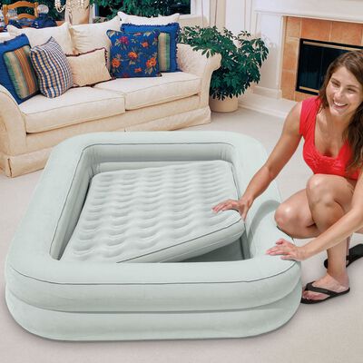 Intex Colchón inflable Kidz Travel Bed Set 168x107x25 cm