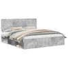 vidaXL Estructura de cama Concreto 180 x 200 cm Madera de pino macizo