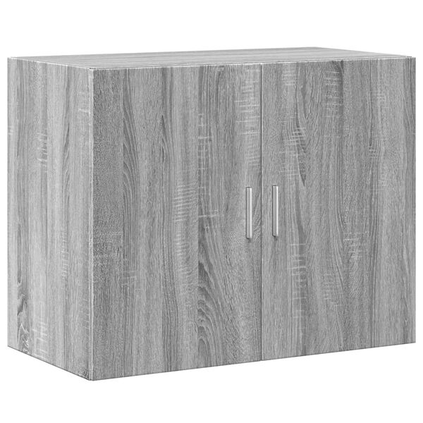 vidaXL Armario de pared madera de ingenier&iacute;a gris Sonoma 80x42,5x64 cm