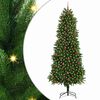 vidaXL &Aacute;rbol de Navidad con 300 LED con soporte Verde 240 cm PE