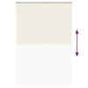 vidaXL Estor Enrollable Opaco Blanco Roto 155x230cm Tela Ancho 151,6cm