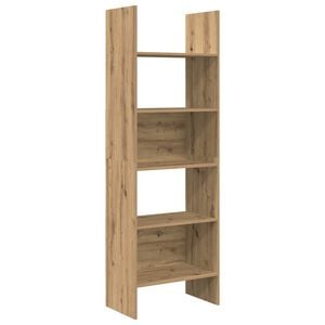 vidaXL Librer&iacute;a 5 niveles 60 x 35 x 180 cm Madera de ingenier&iacute;a