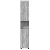 vidaXL Juego de Muebles de Ba&ntilde;o TULUM Gris Sonoma 37 x 31,5 x 203 cm