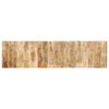 vidaXL Cabecero de cama 200 cm madera maciza de mango rugoso