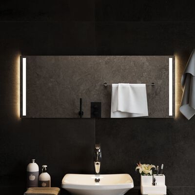 vidaXL Espejo de baño con LED 100x40 cm