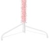 vidaXL Medio &aacute;rbol de Navidad artificial con soporte rosa 240 cm